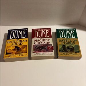 Dune Paperback Book Set - Legends of Dune (Prequels 10,000 years before Dune)